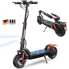 E-Scooter Mit Straßenzulassung ABE Elektroroller Doppelte Federung 150KG Faltbar