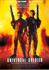 UNIVERSAL SOLDIER  1995 - orig. Movie Poster - Kino Plakat - DIN A0 xx ART. 2