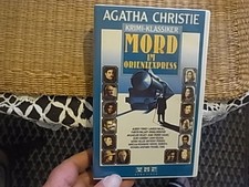 1 VHS CASSETTE AGATHA CHRISTIE MORD IM ORIENTEXPRESS KRIMI KLASSIKER VMP
