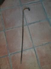 Spazierstock Gehstock LONDON STYLE Bambus Holz Silber alt antik vintage