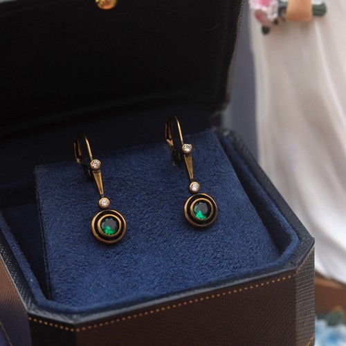 Ohrringe stecker kreisförmig - ohrringe,
