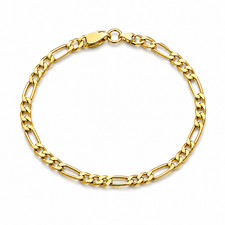 585 Gold Armband Figaro 14K