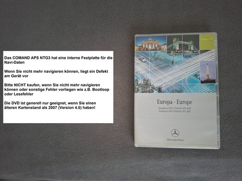Dvd navigation mercedes comand - dvd,
