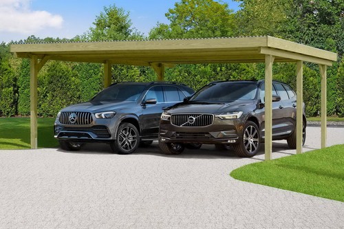 Doppelcarport carport - doppelcarport,