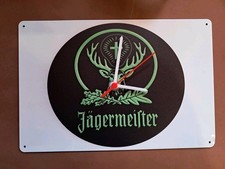 Blechschild Uhr Jägermeister