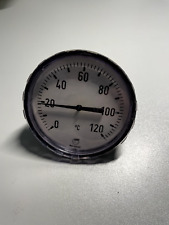 Thermometer 0-120° C für 5 cm Tauchhülse 10mm