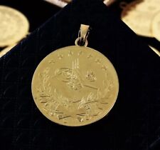 ?Resat Altin Türkische Goldmünze  22 Ayar Altin KAPLAMA Vergoldet  27mm?