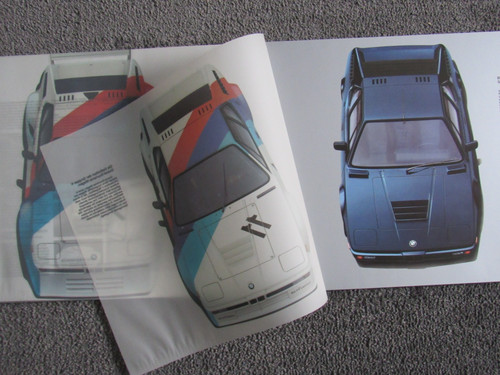 Bmw katalog spiralgebunden - m1,