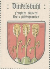 Dinkelsbühl / Reklamemarke Kaffee Hag - Wappen - Ortswappen (25)