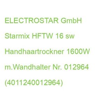 Starmix HFTW 16 sw