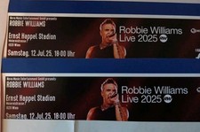 Robbie WILLIAMS Wien 12.07.2025, 2 Sitzplätze