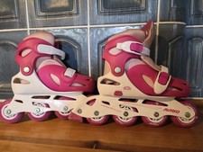 Trendy Mädchen Inline-Skates Verstellbar Größe 31-35