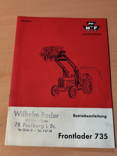Massey ferguson frontlader 735 - frontlader,