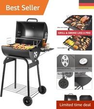 Grillwagen aus Edelstahl mit