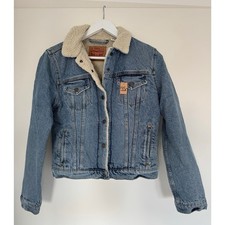 Levi jeansjacke gefüttert - levi's,