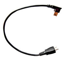 Kabel Adapter Anschluß mini USB 90° auf USB B Ladeschale Cradle zB GM Opel Bury