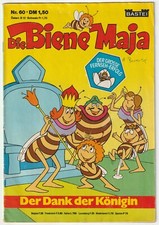 ✪ DIE BIENE MAJA #60 Der Dank der Königin, Bastei 1977 COMICHEFT Z2