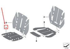 NEW BMW 2 Convertible F23 Seat