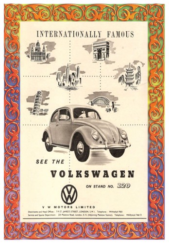 Retro wandposter oldtimer - -,