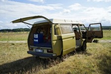 VW T3 Kasten mit Westfalia Aufstelldach und hinterer Sitzbank, guter Zustand ,