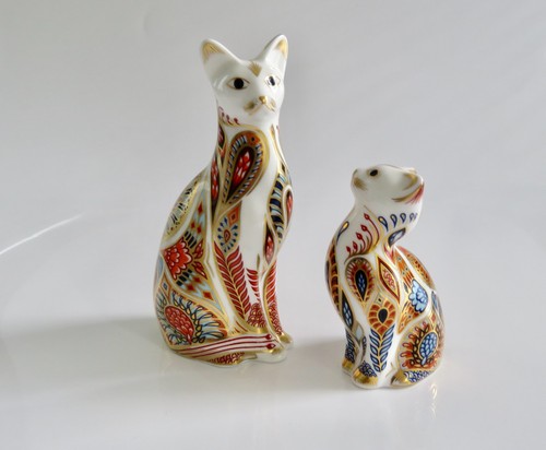 Royal crown derby siamkatze - derby,