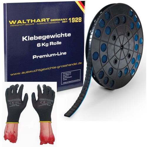 1200 klebegewichte rolle - x,