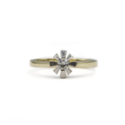 Brillantring ring mit - ring, diamant
