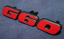 vw Golf GTI G60 : EMBLEM vorne