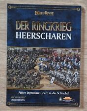 Tabletop Herr der Ringe Erweiterung * Der Ringkrieg / Heerscharen * 80seitig