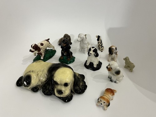 Hundefiguren cocker auch - hundefiguren,