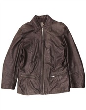 VINTAGE Damen Lederjacke IT 46