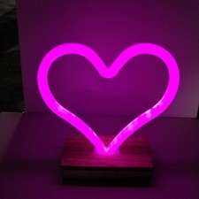 Party LED Neon Lampe Herz Love