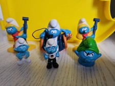 Schlumpf-Figuren, 6 Stück