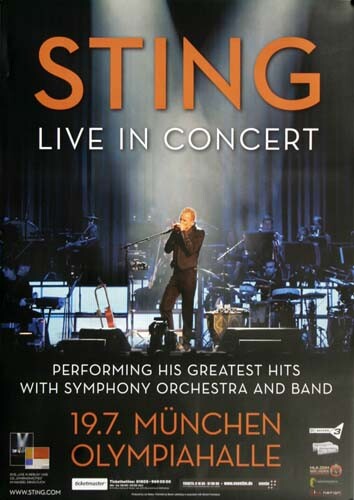 Sting live in - sting,