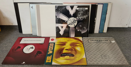 30x vinyl schallplatten - 12",