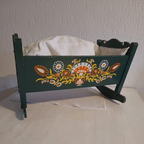 Alte große puppenwiege - alte,