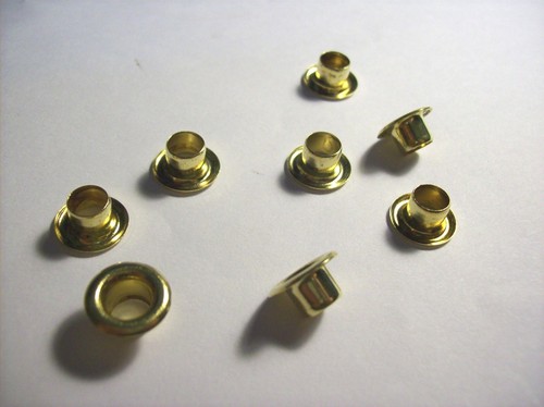 Metall hülsen gold farben - 8, gold-farben
