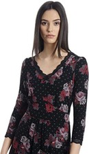 Vive Maria ♥ Roses and Dots Dress Kleid (Flowerdots) - 3/4 Arm