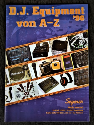 Deejay equipment katalog 1996 - deejay,