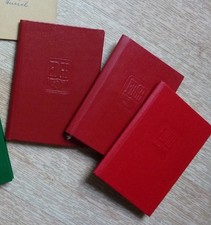 P1 / 3 DDR FDGB Gewerkschaft Mitgliedsbuch Marken Ostalgie Penig 1963-1989 / TOP