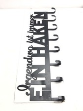 Garderobenleiste zum Aufhaengen Irgendwo ist Immer EIN Haken | DEFEKT