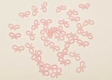 Kleine  Schleifen, Deko, Hochzeit/Gastgeschenke zum Basteln 37st. 2 cm Rosa