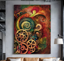 XL LEINWAND BILD BIS 160x120x5