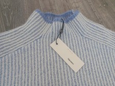 Kuscheliger SOMEDAY Pullover, Gr.42, hellblau, 23%Alpaka, Neu