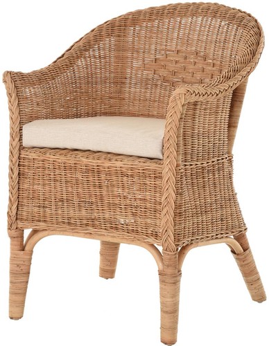 Rattan sessel natur - rattan-sessel,