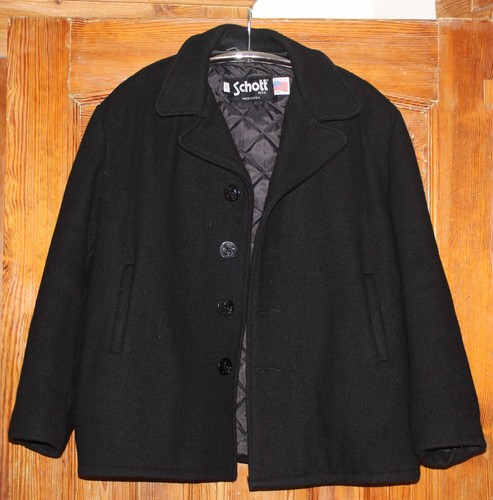 Schott nyc made usa wool - in,