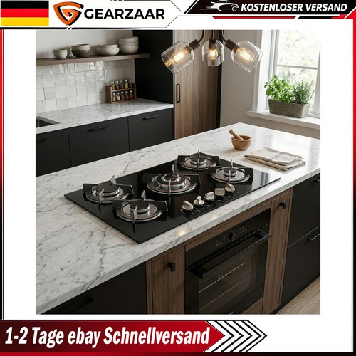 Glas gaskochfeld flammig - glas,