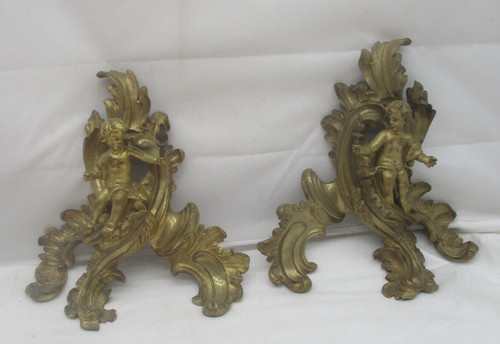 Antike feuerböcke bronze - antike,