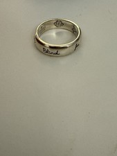 Gucci Ring Blind For Love Silber Größe 58