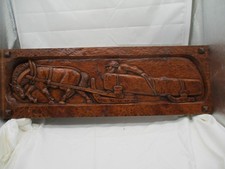 Geschnitzt – Holz Wandbild